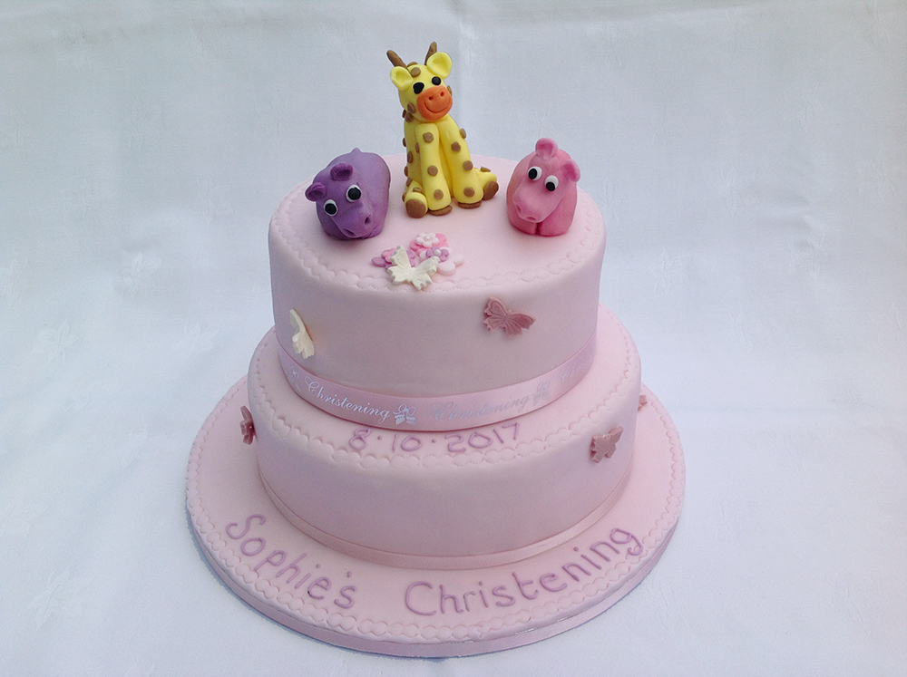 Christening Cake - Loughborough Cake Makers