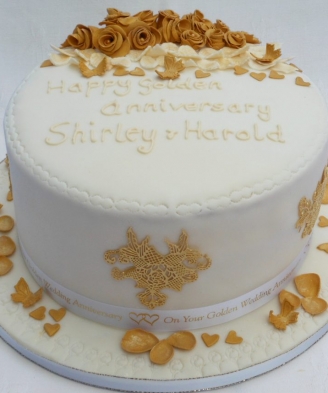 Anniversary Cakes - Loughborough Cake Makers