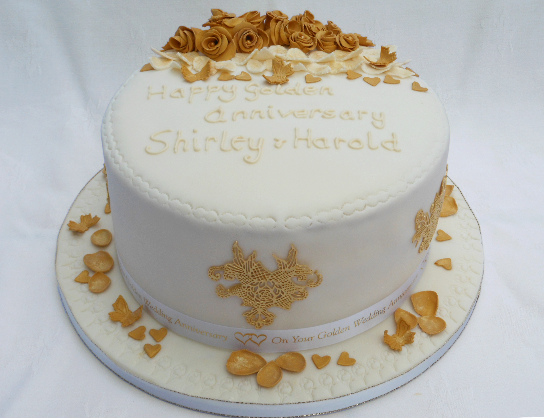 Anniversary Cakes - Loughborough Cake Makers